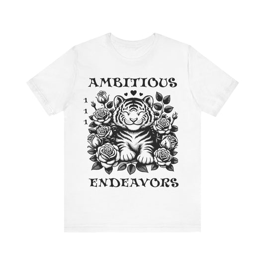 111 Angel Number Ambitious Endeavors T-Shirt by LumaWares