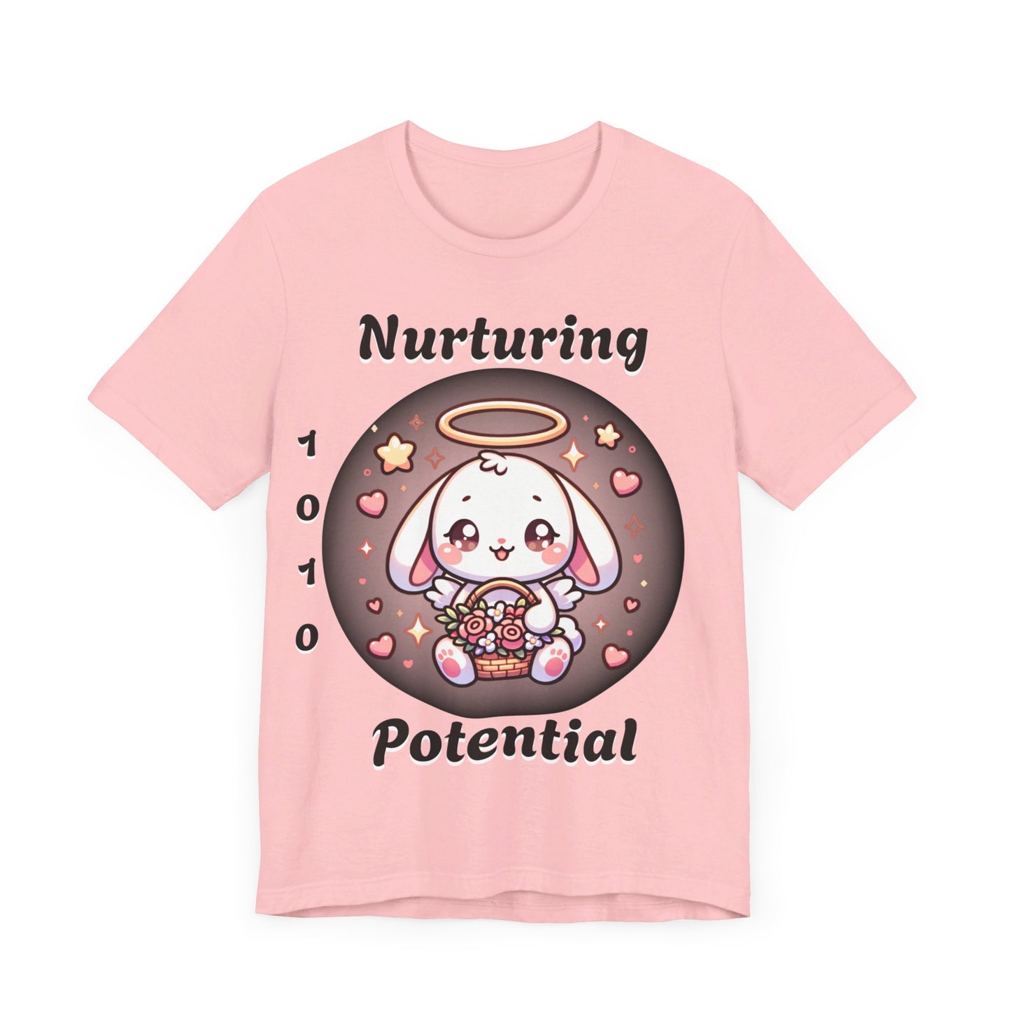 Bunny Angel 1010 Nurturing Potential Jersey Style Short Sleeve Tee