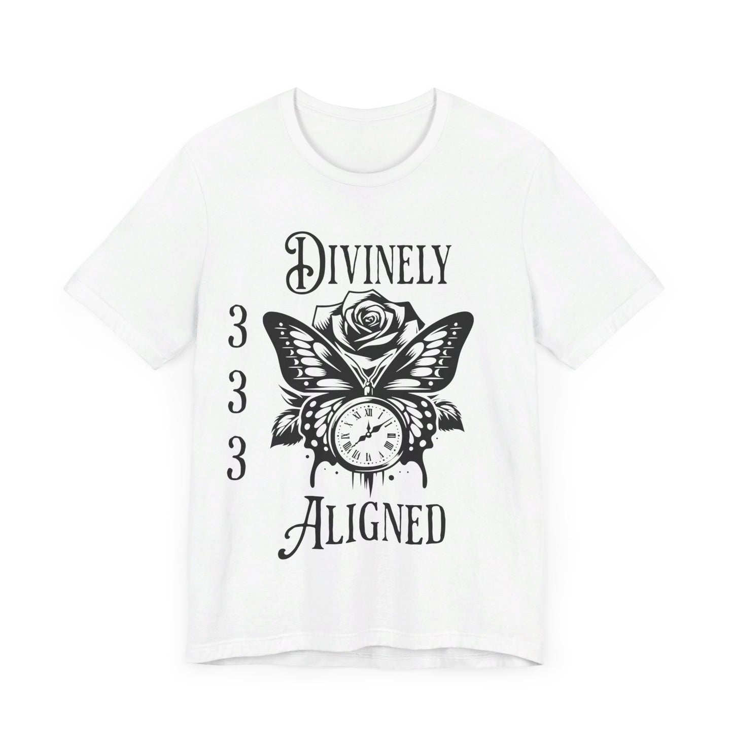 333 Angel Number Divinely Aligned T-Shirt