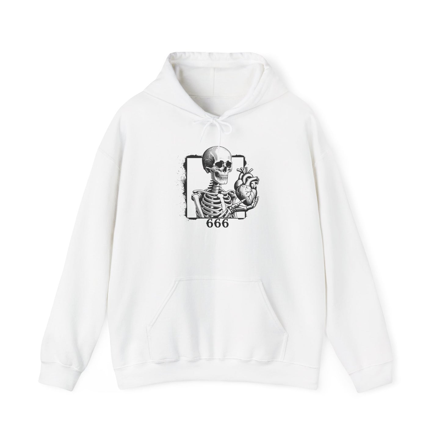 Angel Number 666 Skeleton Hoodie By Yung Rilz