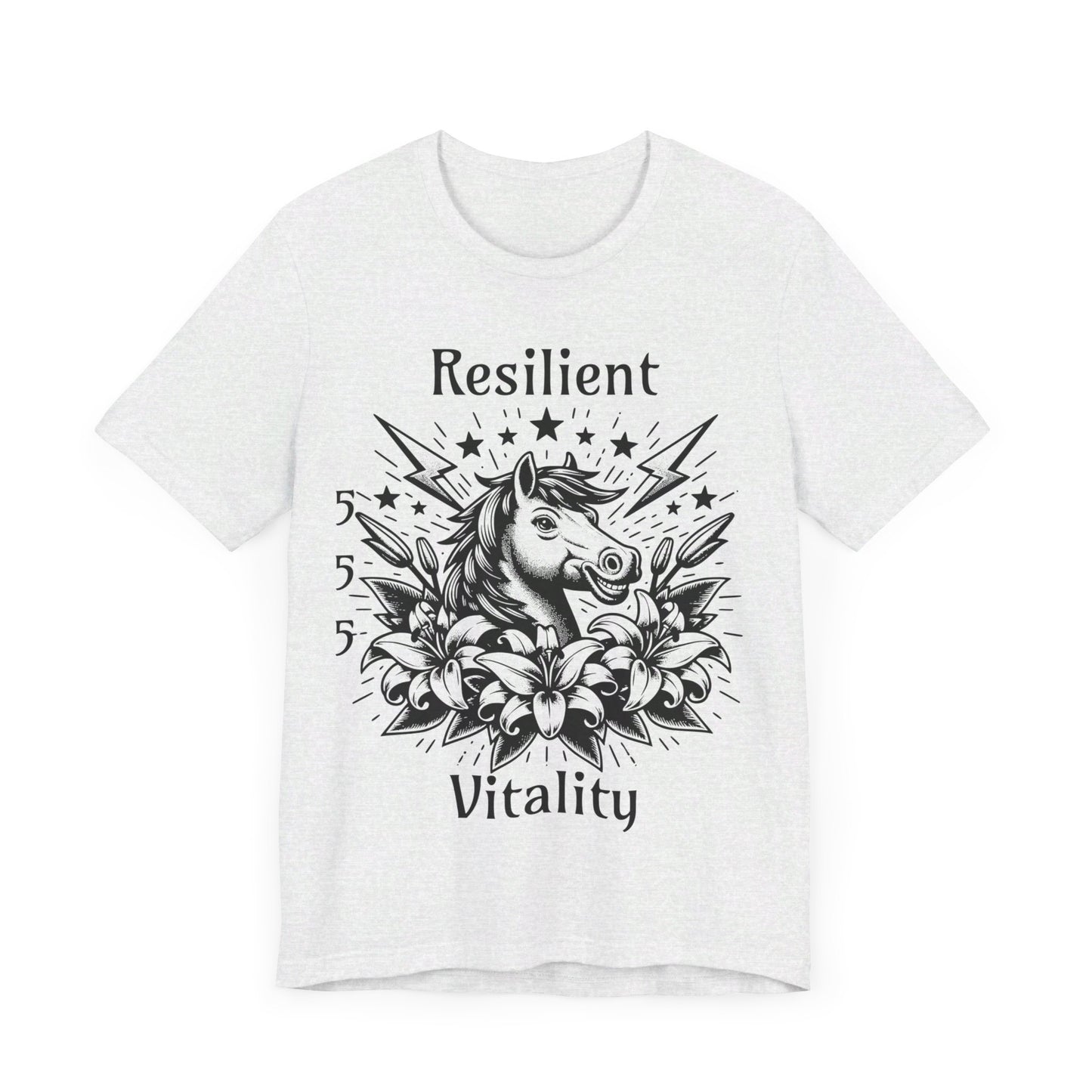 555 Angel Number Resilient Vitality T-Shirt