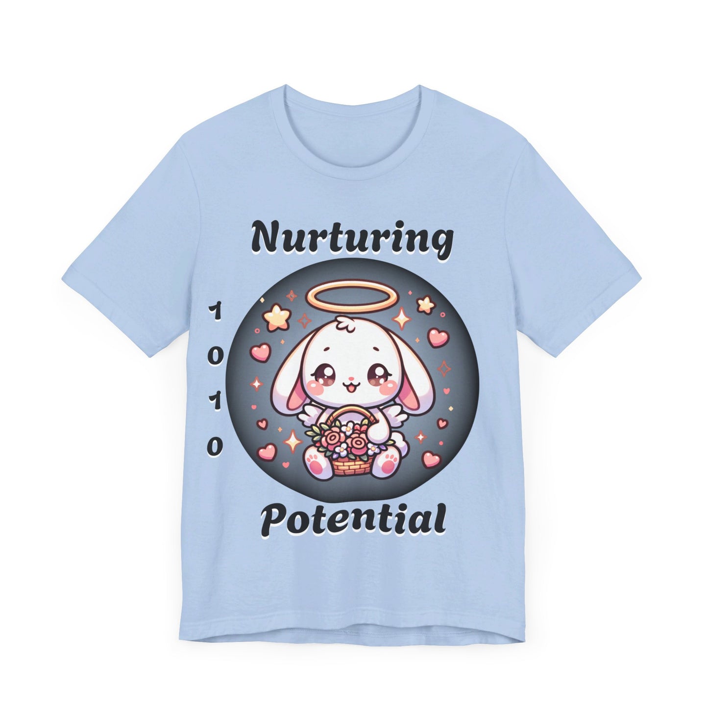 Bunny Angel 1010 Nurturing Potential Jersey Style Short Sleeve Tee