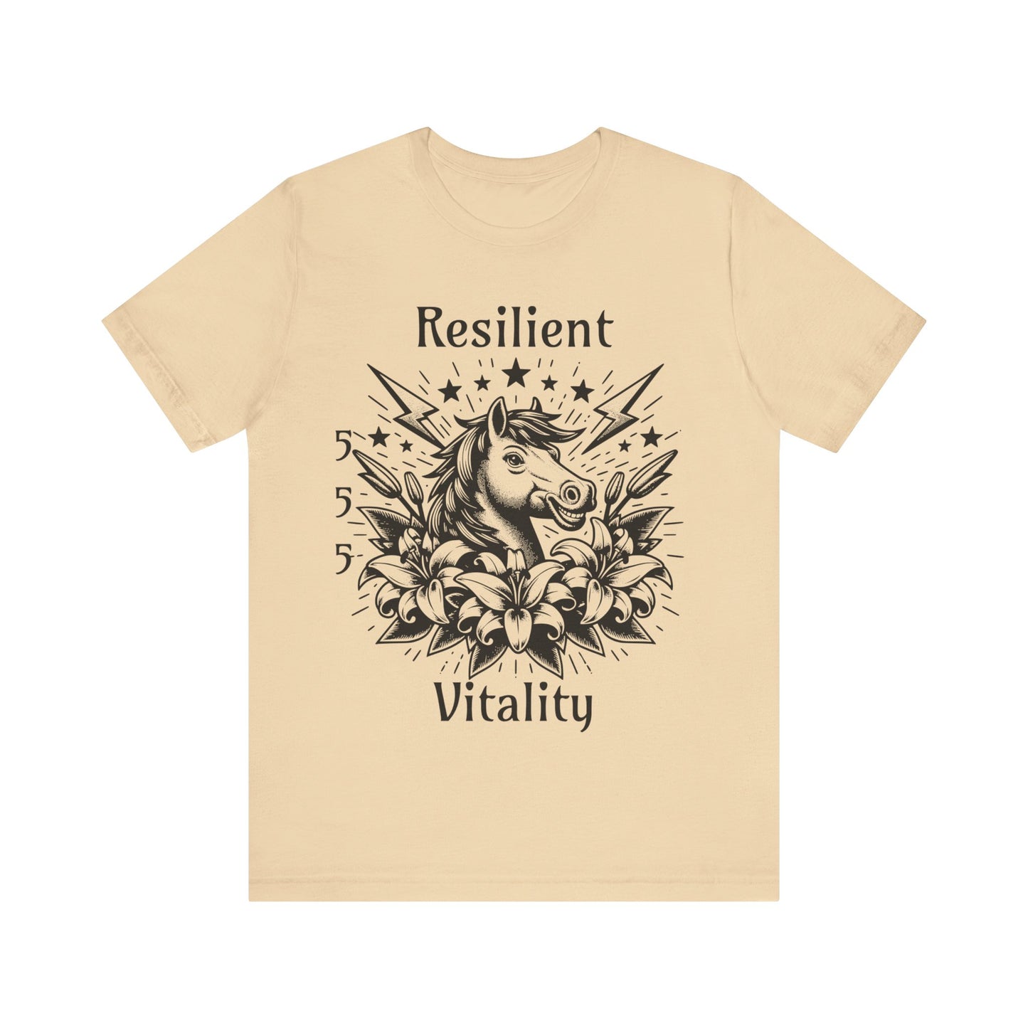 555 Angel Number Resilient Vitality T-Shirt