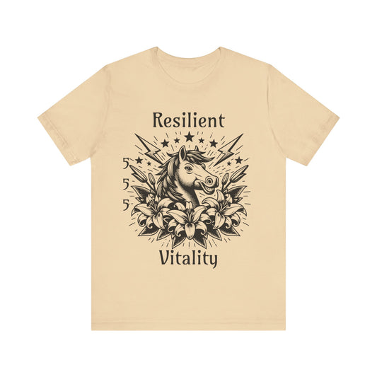 555 Angel Number Resilient Vitality T-Shirt