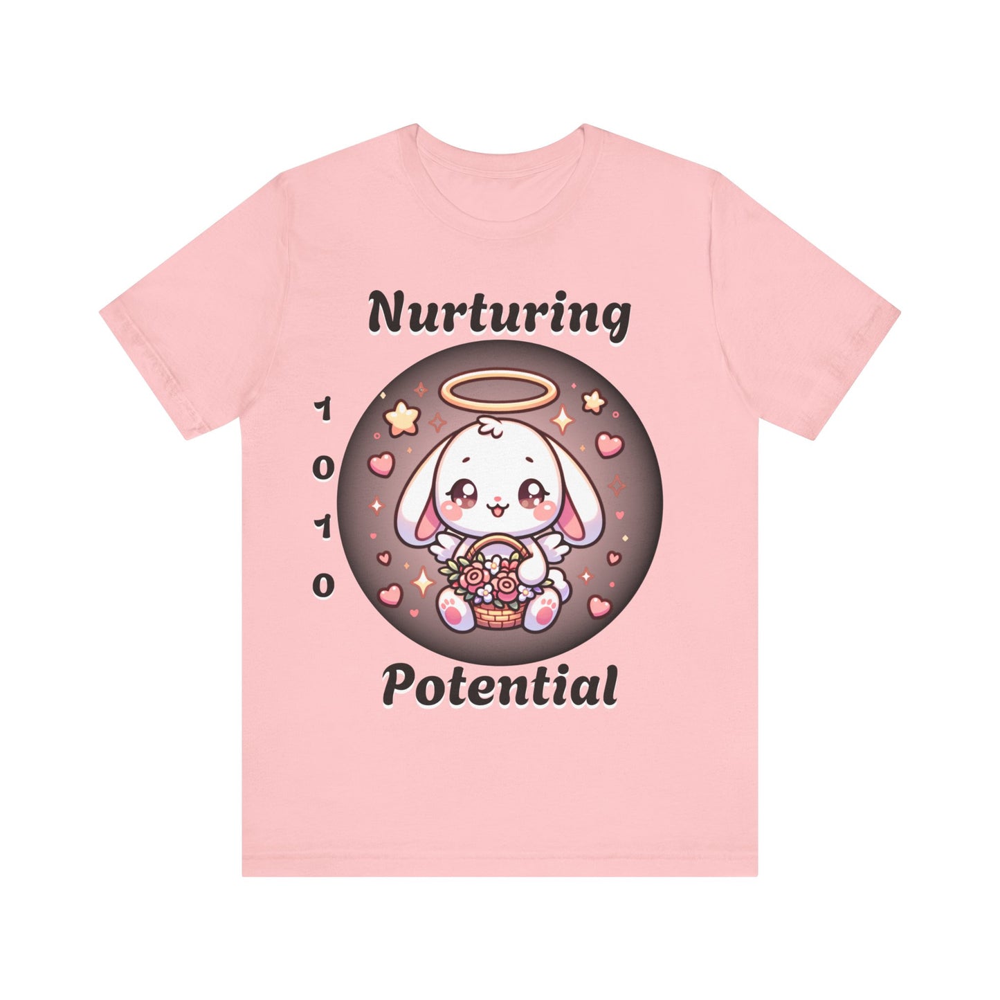 Bunny Angel 1010 Nurturing Potential Jersey Style Short Sleeve Tee