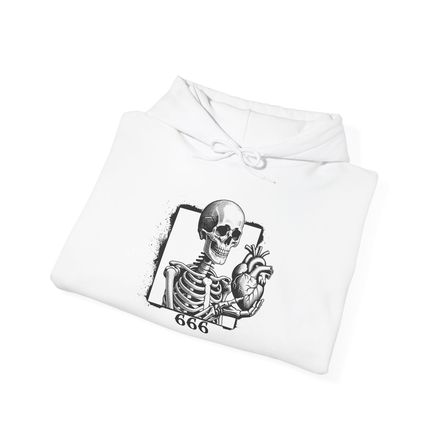 Angel Number 666 Skeleton Hoodie By Yung Rilz