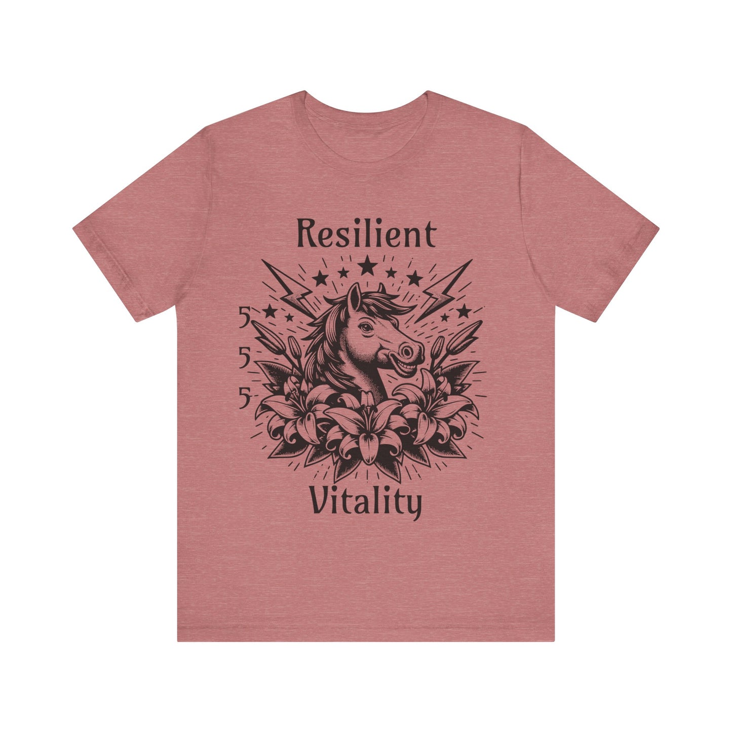 555 Angel Number Resilient Vitality T-Shirt