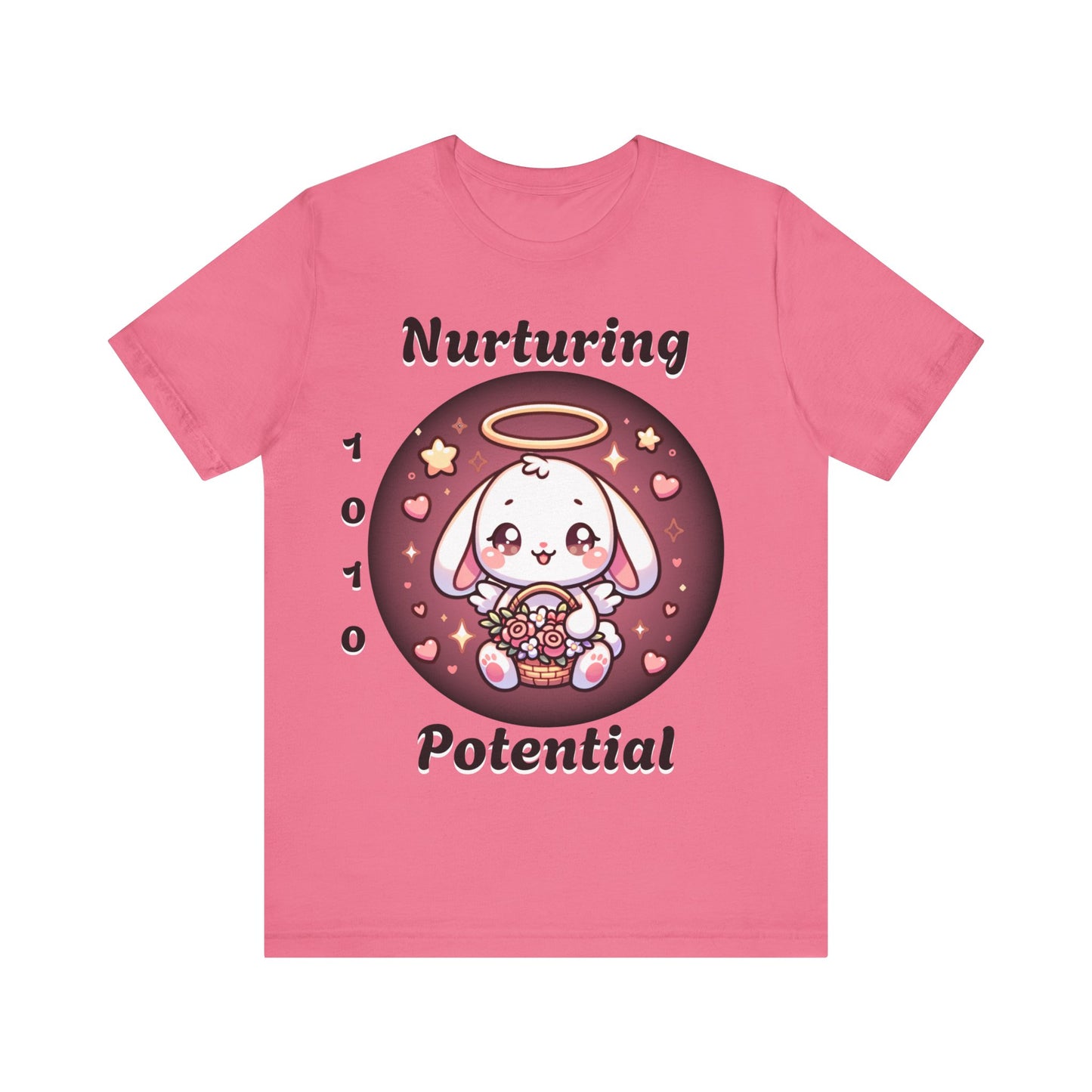 Bunny Angel 1010 Nurturing Potential Jersey Style Short Sleeve Tee