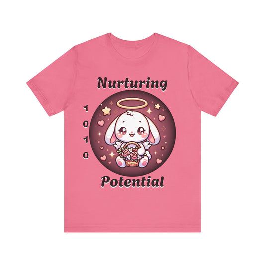 Bunny Angel 1010 Nurturing Potential Jersey Style Short Sleeve Tee