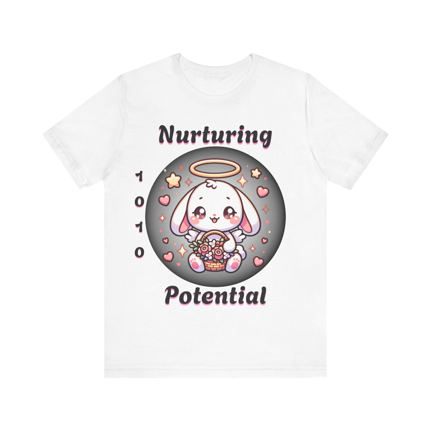 Bunny Angel 1010 Nurturing Potential Jersey Style Short Sleeve Tee