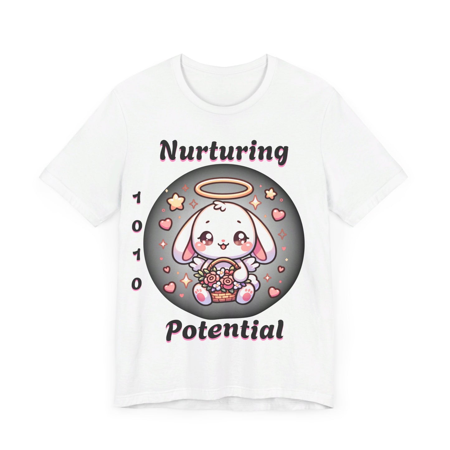 Bunny Angel 1010 Nurturing Potential Jersey Style Short Sleeve Tee