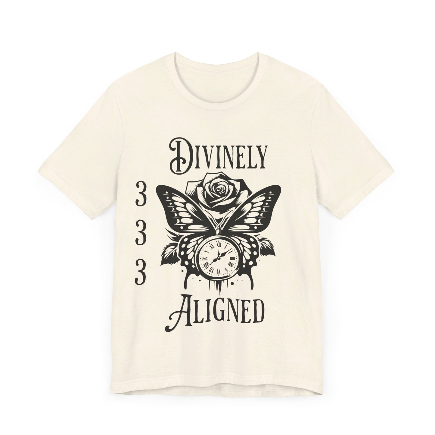 333 Angel Number Divinely Aligned T-Shirt