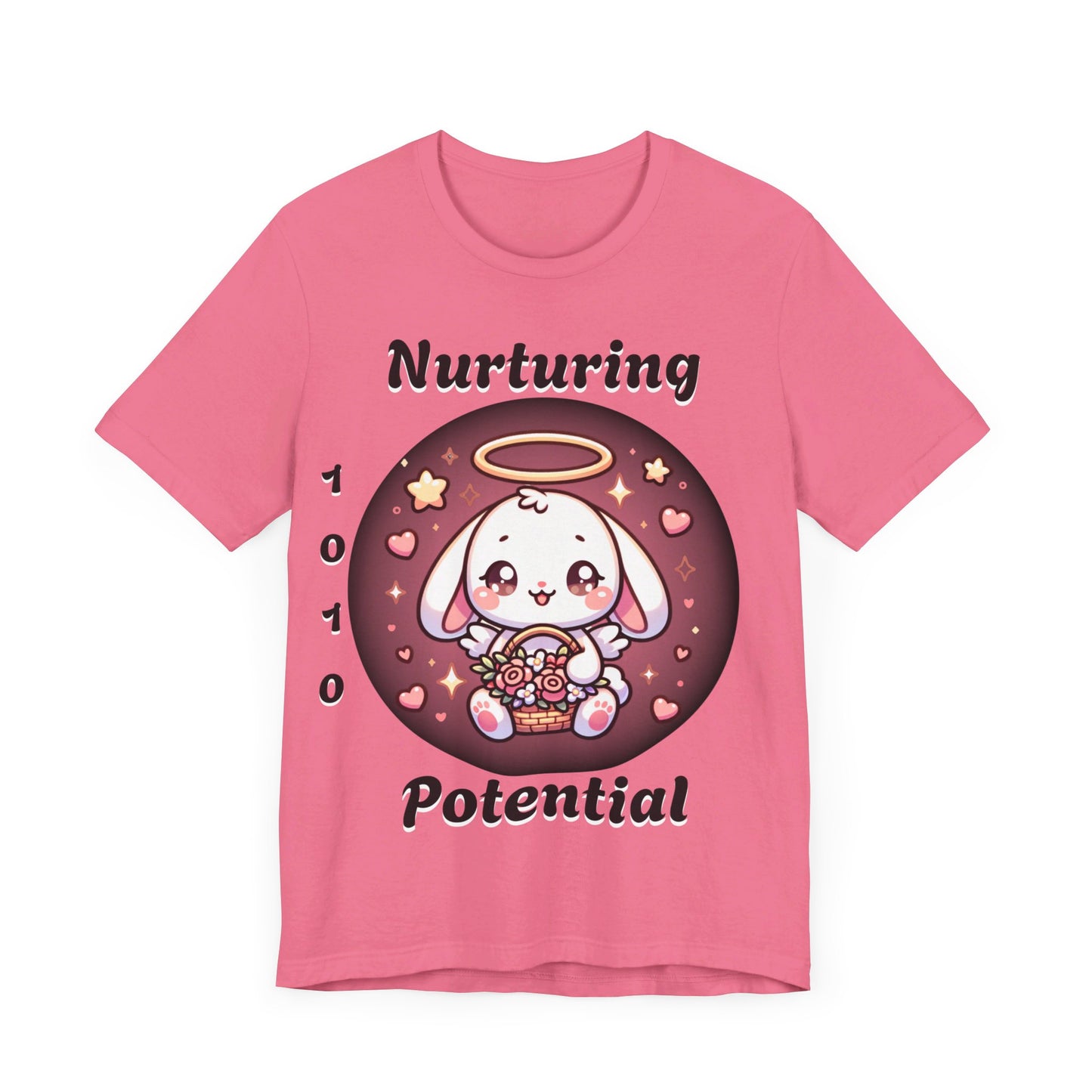 Bunny Angel 1010 Nurturing Potential Jersey Style Short Sleeve Tee