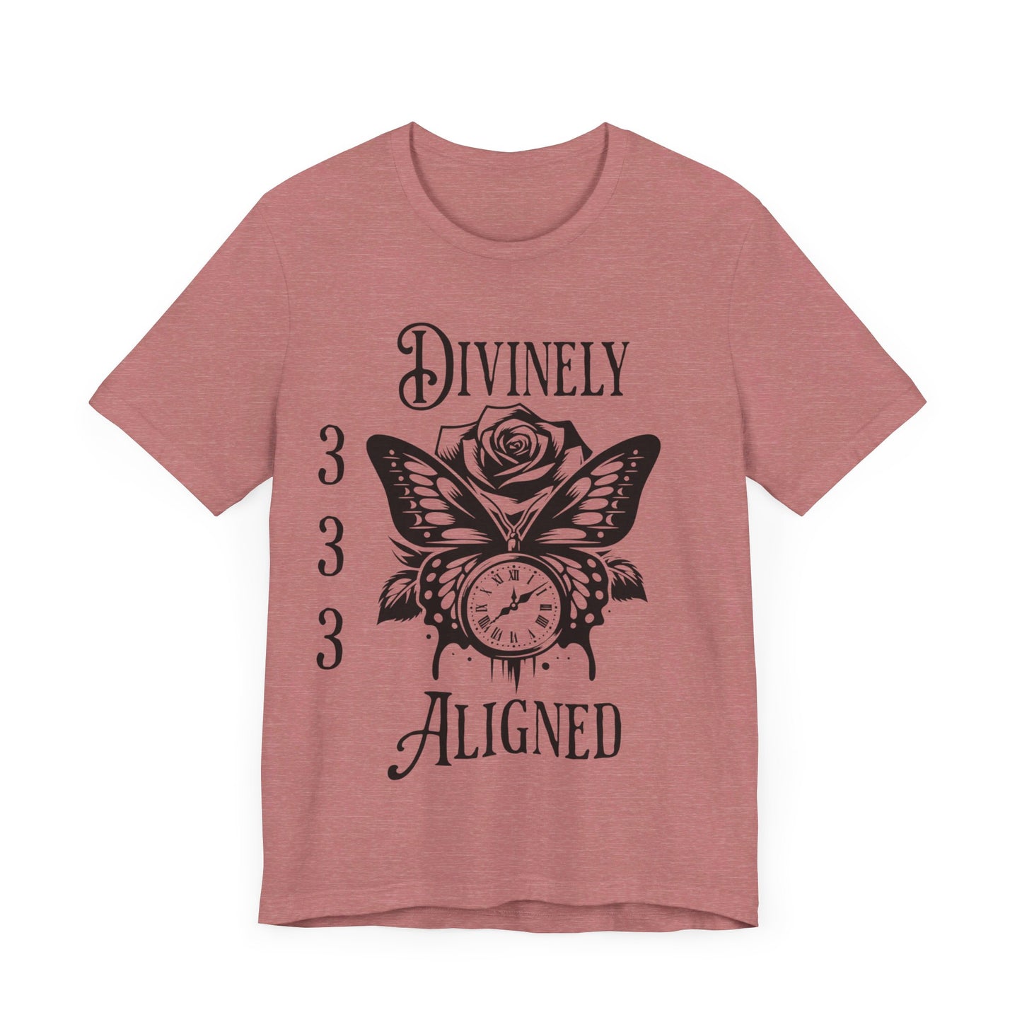 333 Angel Number Divinely Aligned T-Shirt