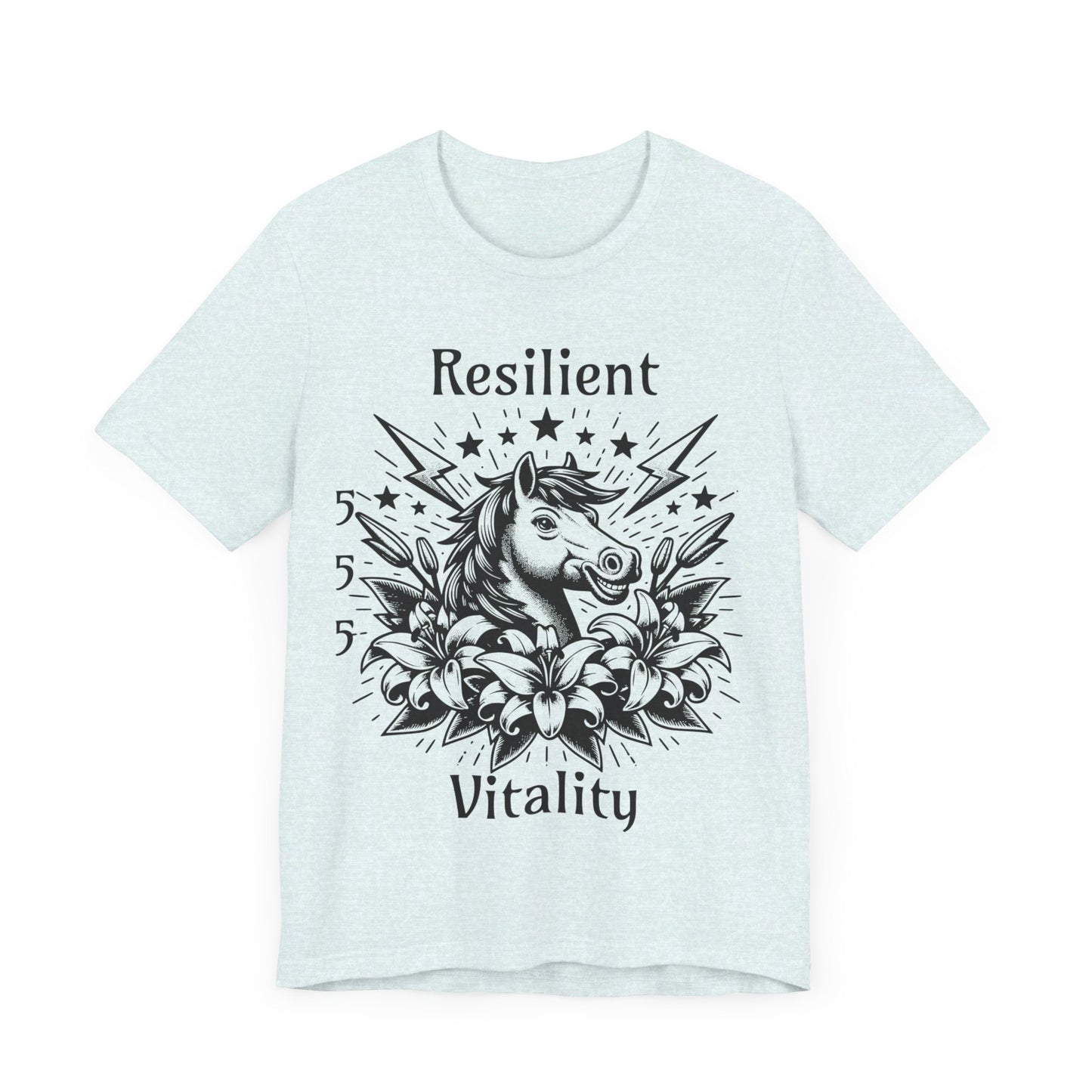 555 Angel Number Resilient Vitality T-Shirt