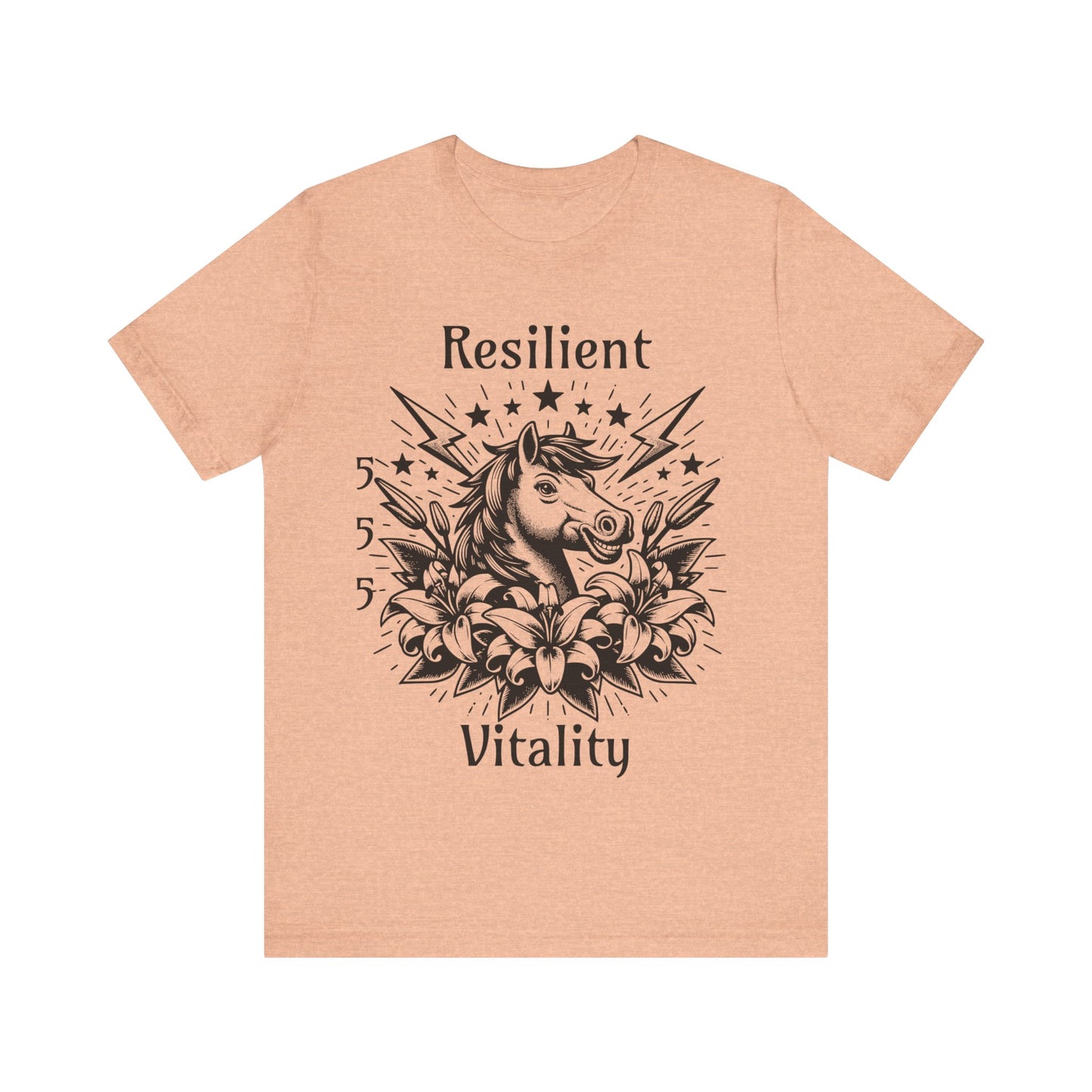 555 Angel Number Resilient Vitality T-Shirt