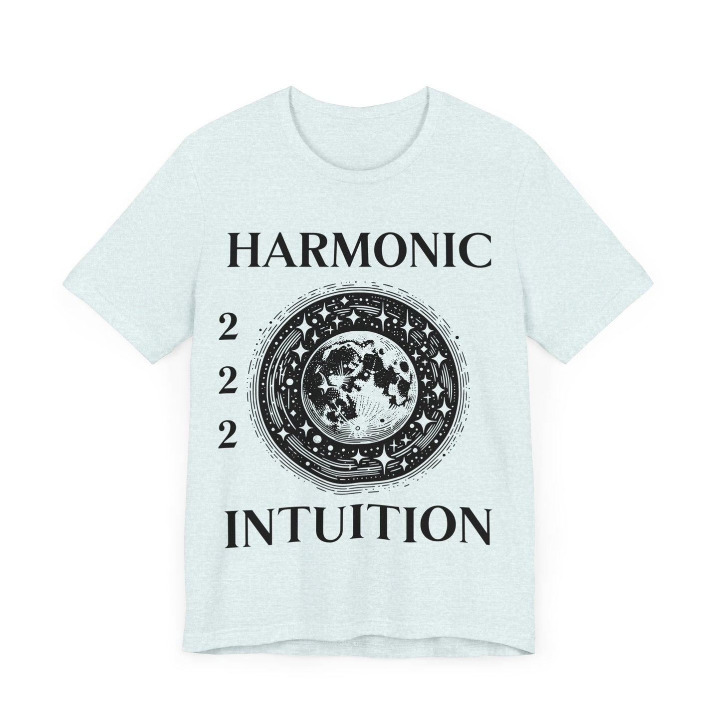 222 Angel Number Harmonic Intuition T-Shirt