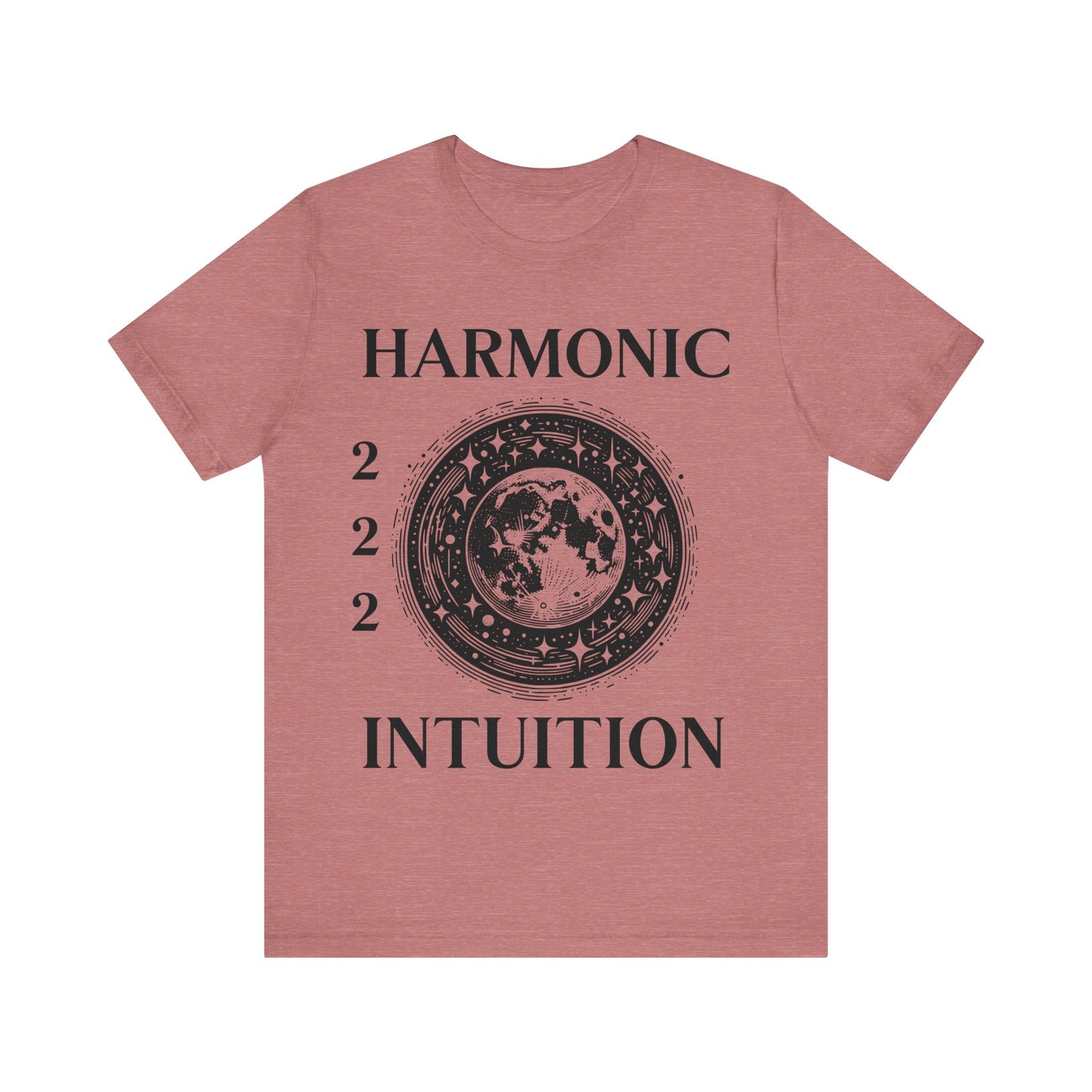 222 Angel Number Harmonic Intuition T-Shirt