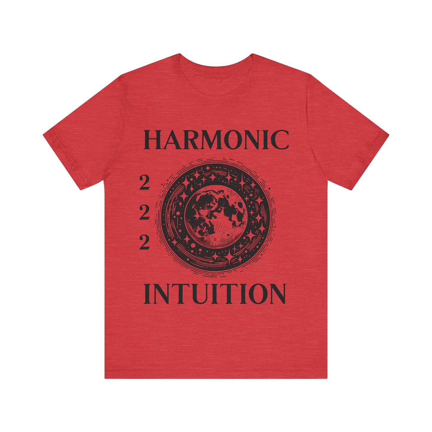 222 Angel Number Harmonic Intuition T-Shirt