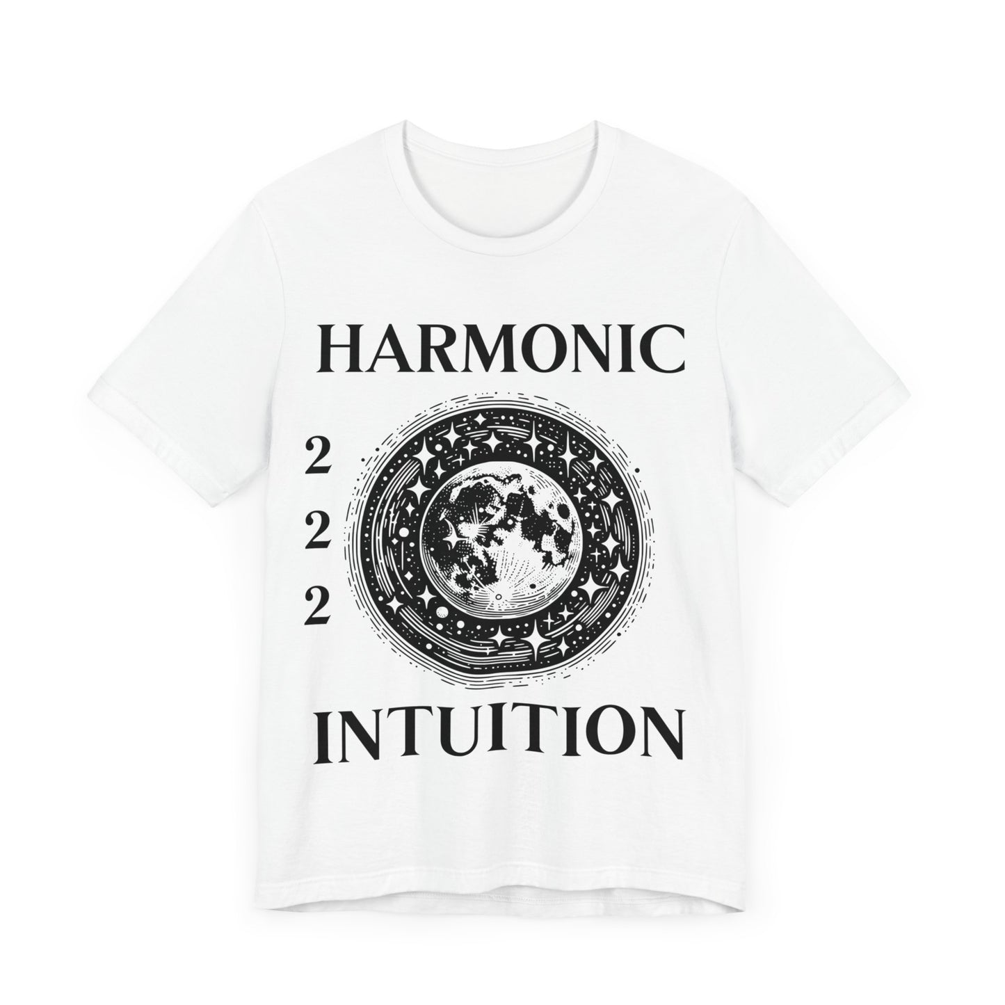 222 Angel Number Harmonic Intuition T-Shirt