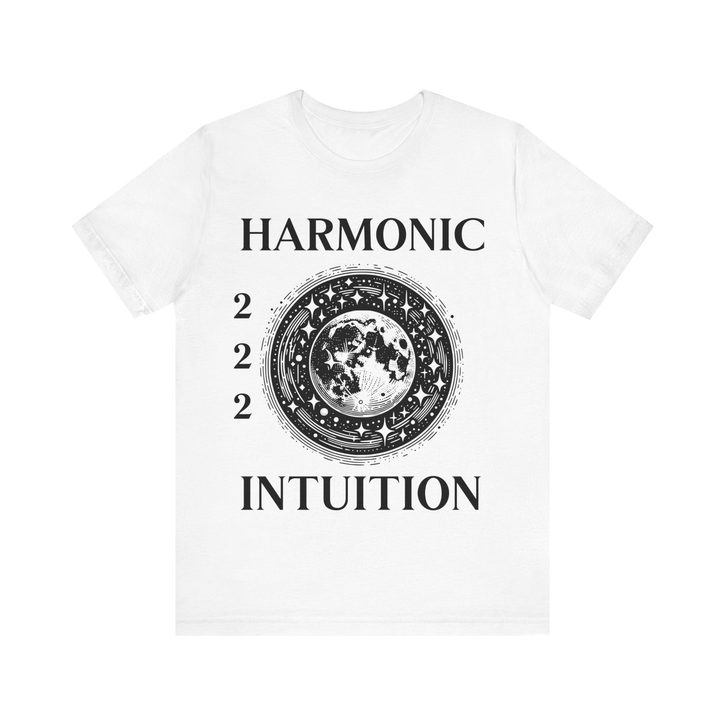 222 Angel Number Harmonic Intuition T-Shirt