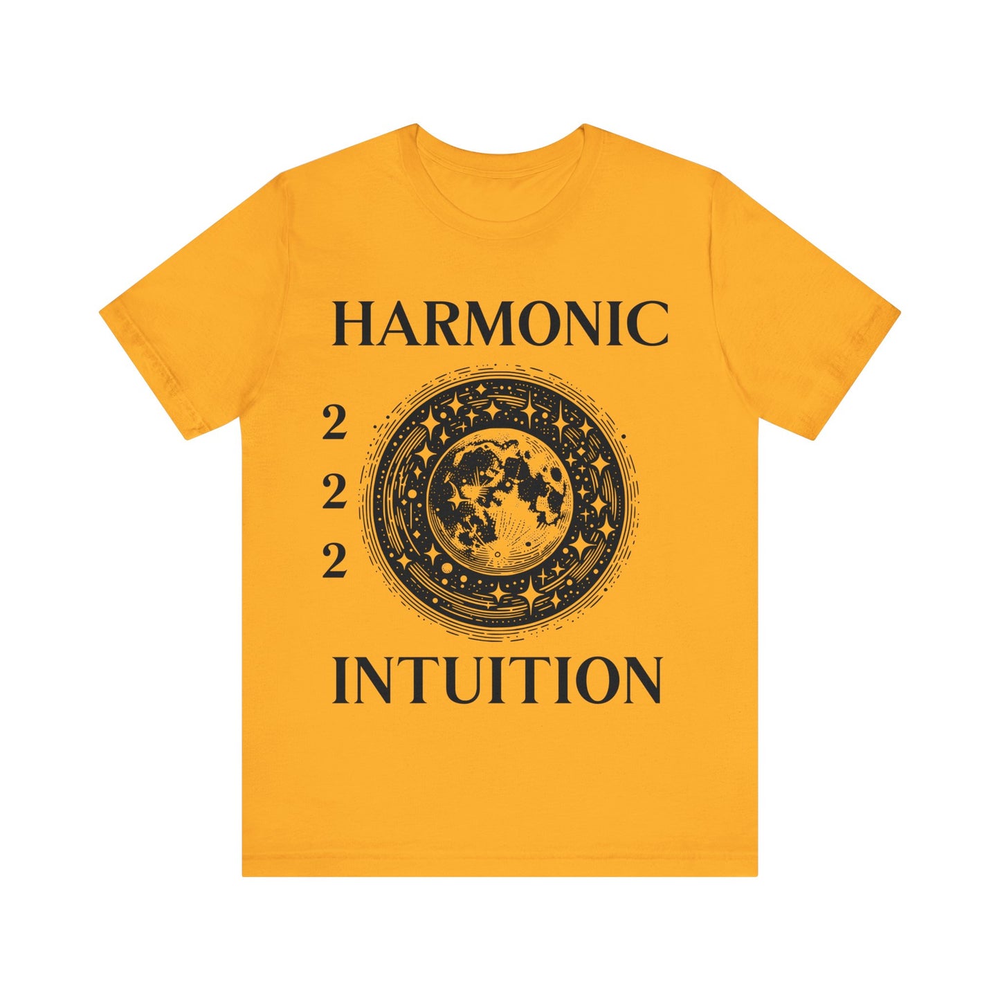 222 Angel Number Harmonic Intuition T-Shirt